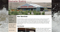 Desktop Screenshot of blackadarboating.com